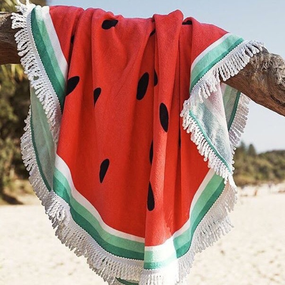 Watermelon Circle Towel